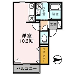 リヴェール清泉の物件間取画像